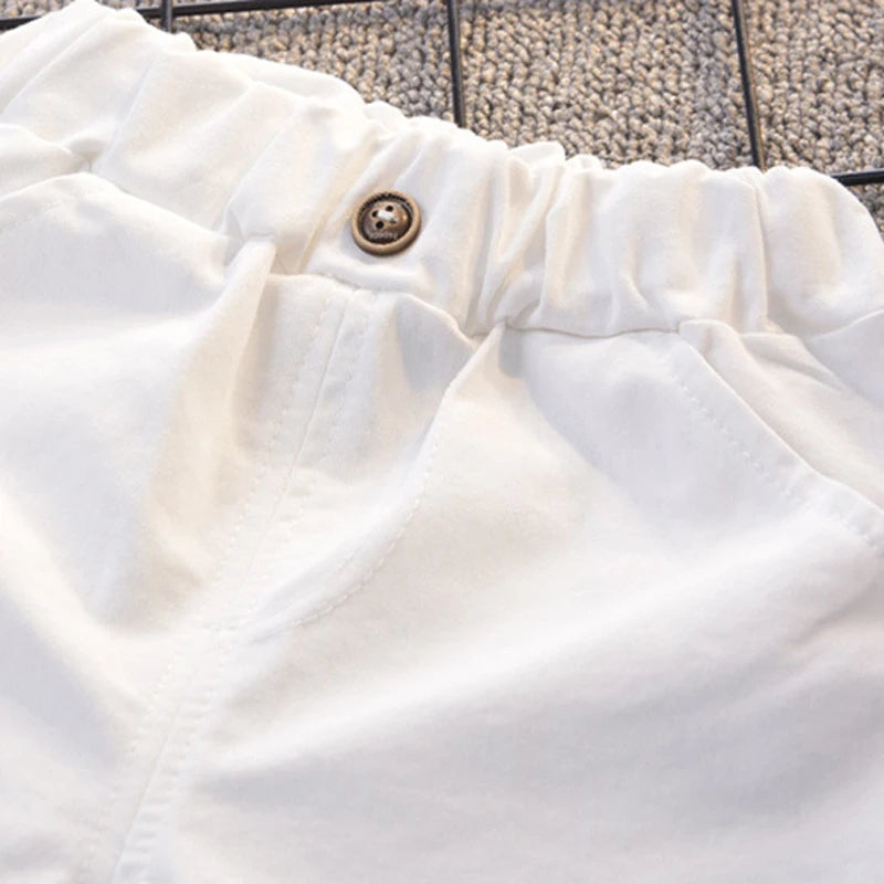 Kids Boys Clothing Sets Baby Tee Shirt + Pants Infant Toddler Children Wears T-shirt + Shorts Outfits Suits 1-4 Years