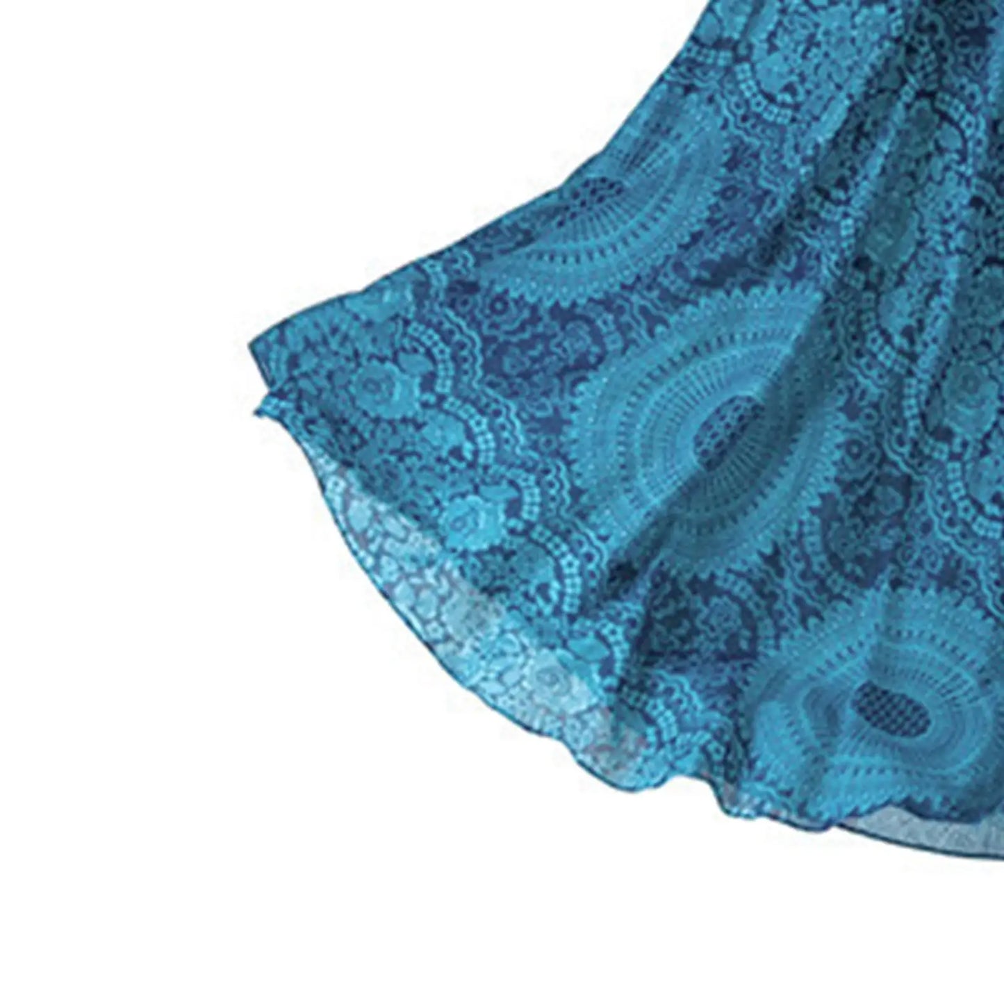 Fashion Women Skirts Flower Clothes Elastic Waist Bottom Skirt Costume