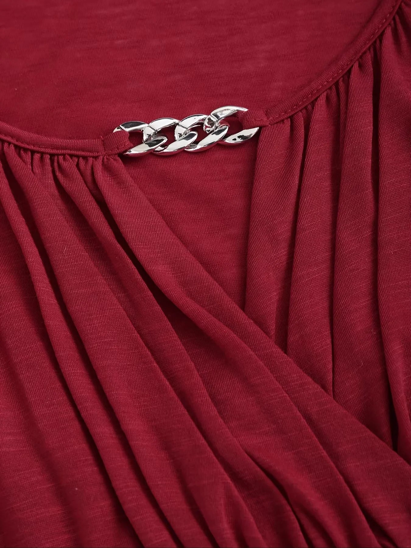 New autumn and winter European and American fashion women's clothing, oversized with an irregular hem, solid color, heart-shaped