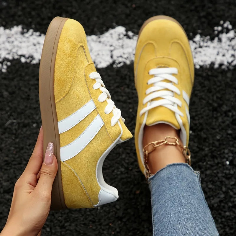 2025 Women Platform Comfortable Shoes Luxury Flat Loafers Comfortable Slip On Sneakers Soft Flats Female Shoes for Women