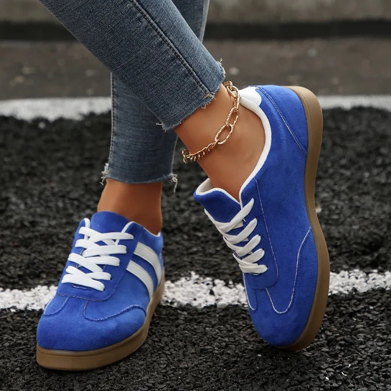 2025 Women Platform Comfortable Shoes Luxury Flat Loafers Comfortable Slip On Sneakers Soft Flats Female Shoes for Women